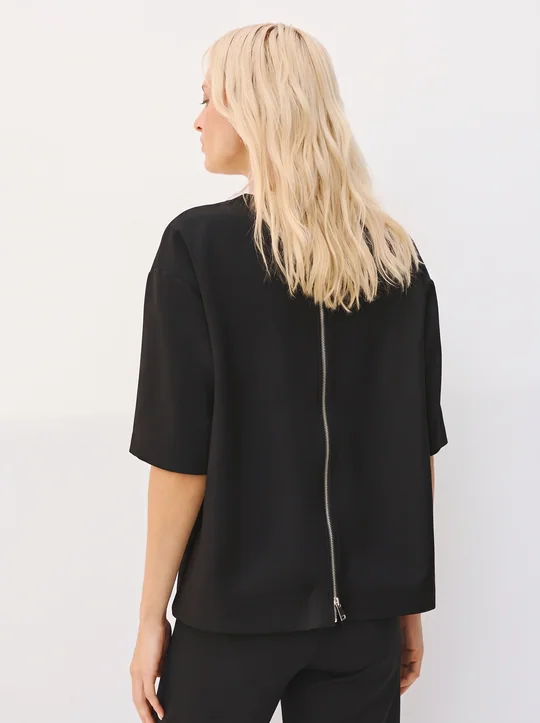 Top oversize manches courtes — vue 3
