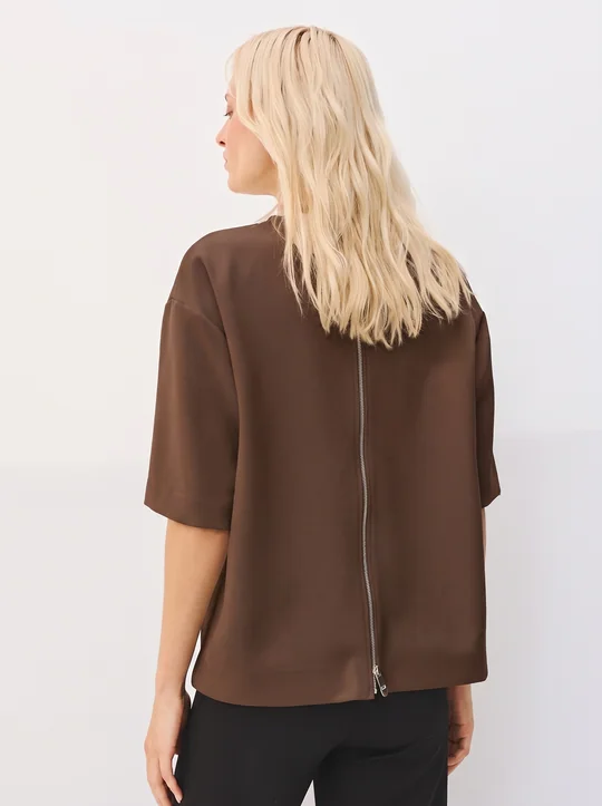 Top oversize manches courtes — vue 3