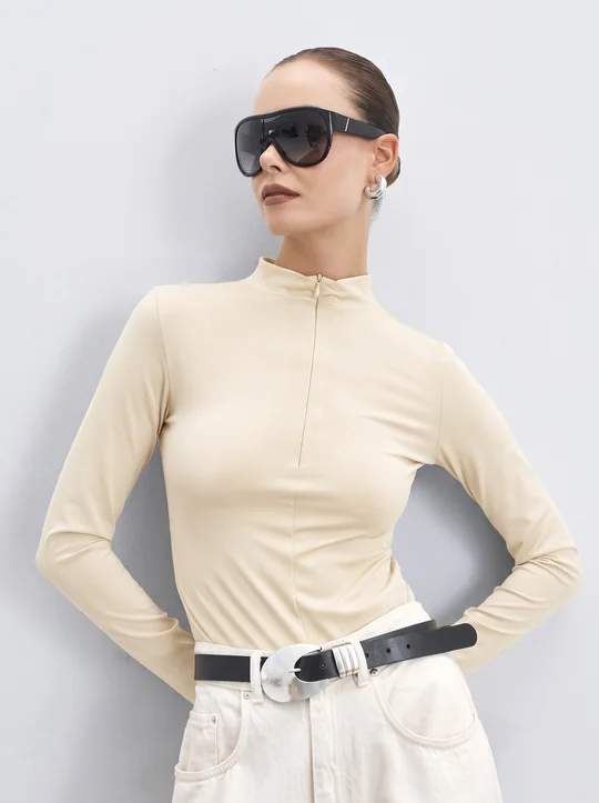 Body col montant zippé — vue 1