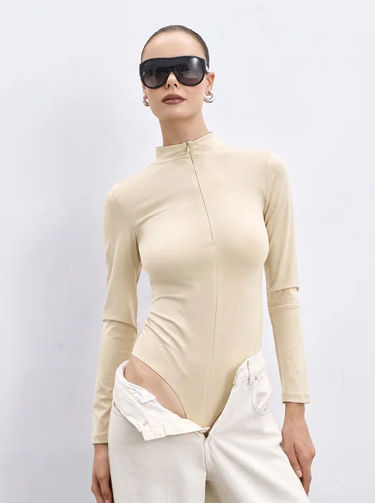 Body col montant zippé — vue 3