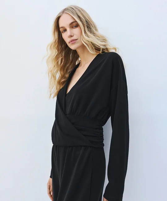 Blouse portefeuille — vue 3