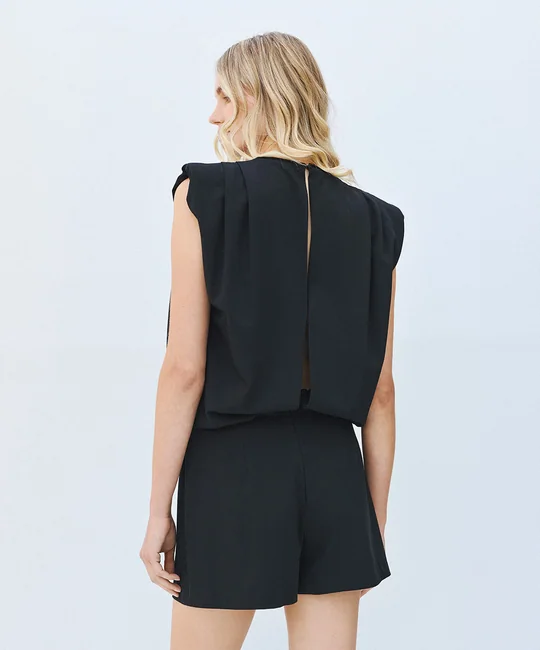 Robe courte style jupe-short — vue 4