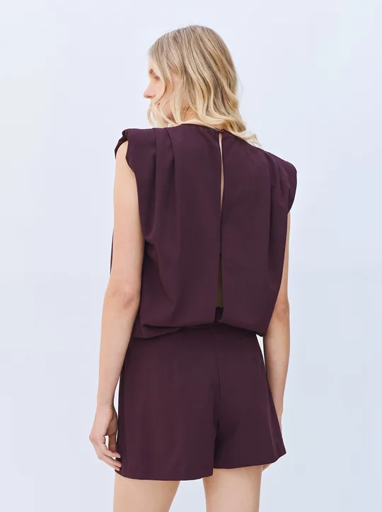 Robe courte style jupe-short — vue 4