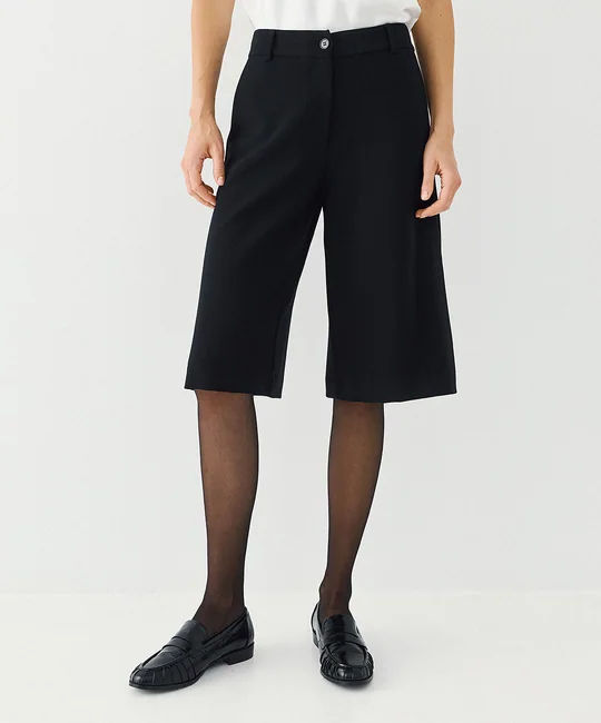 Top à épaulettes & Bermuda Noir — vue 5