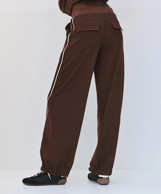 Sweat + Pantalon à bandes café — vue 10