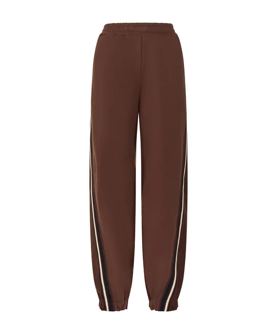Sweat + Pantalon à bandes café — vue 12
