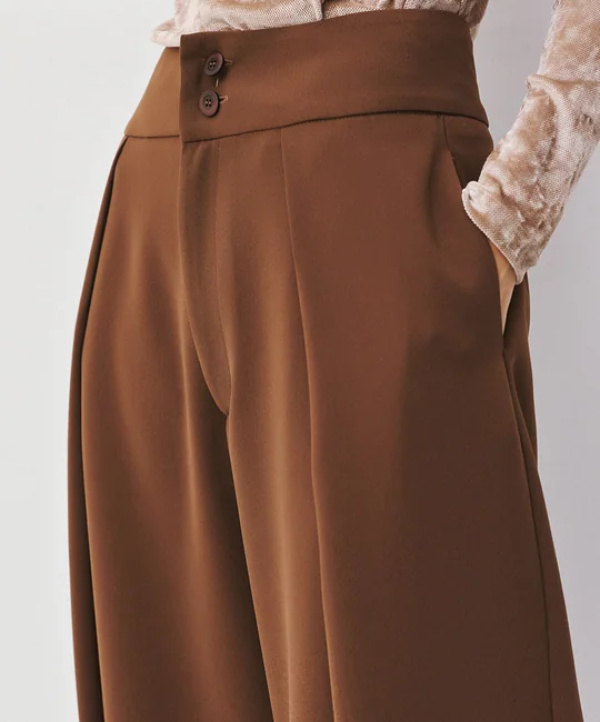 Blouse plissée + Pantalon latte — vue 5