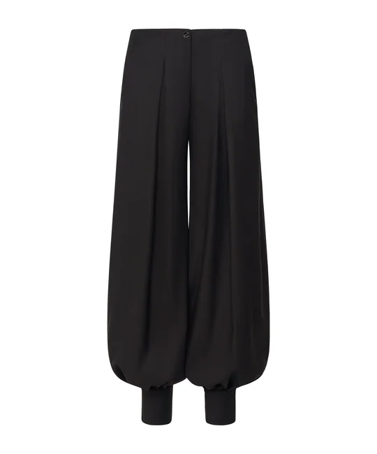 Body métallique & Pantalon sarouel Noir — vue 8