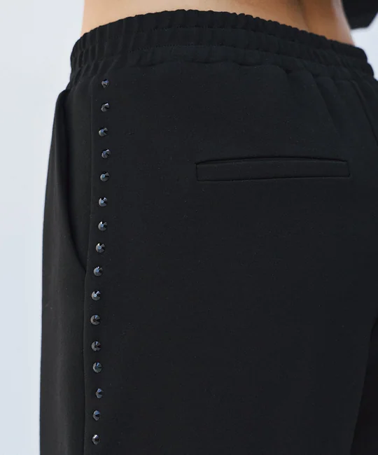 Ensemble blouse plis strassée + pantalon strass — vue 10