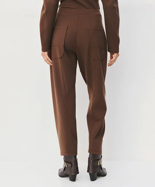 Top corset & Pantalon resserré Café — vue 6
